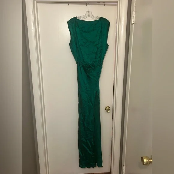 Amanda Uprichard Emerald Maxi Dress - Picture 2 of 3